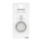 Clear & Rhodium Circle Locket by Bead Landing™